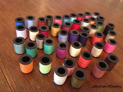 Nähgarnsammlung AlteLiebeHamburg