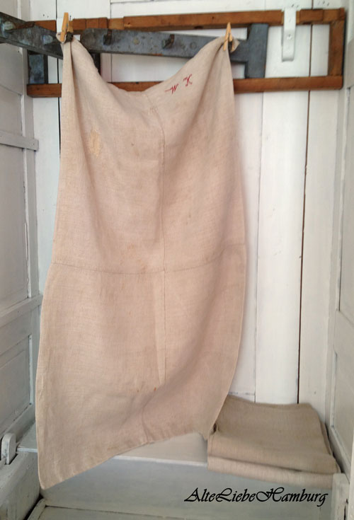 Alte Leinensaecke AlteLiebeHamburg