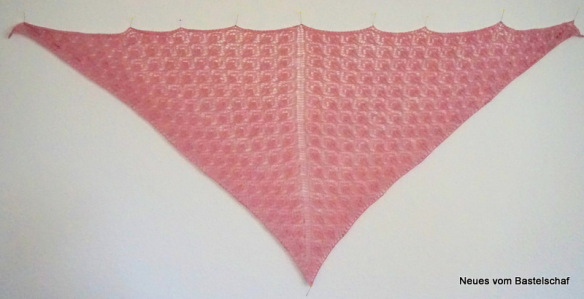 Lace Stricken Dreieckstuch