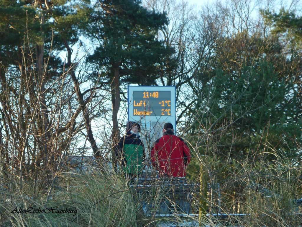 Temperaturen im Januar am Timmendorfer Strand