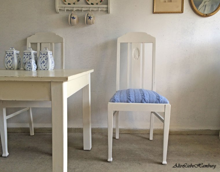 upcycled Holzstühle