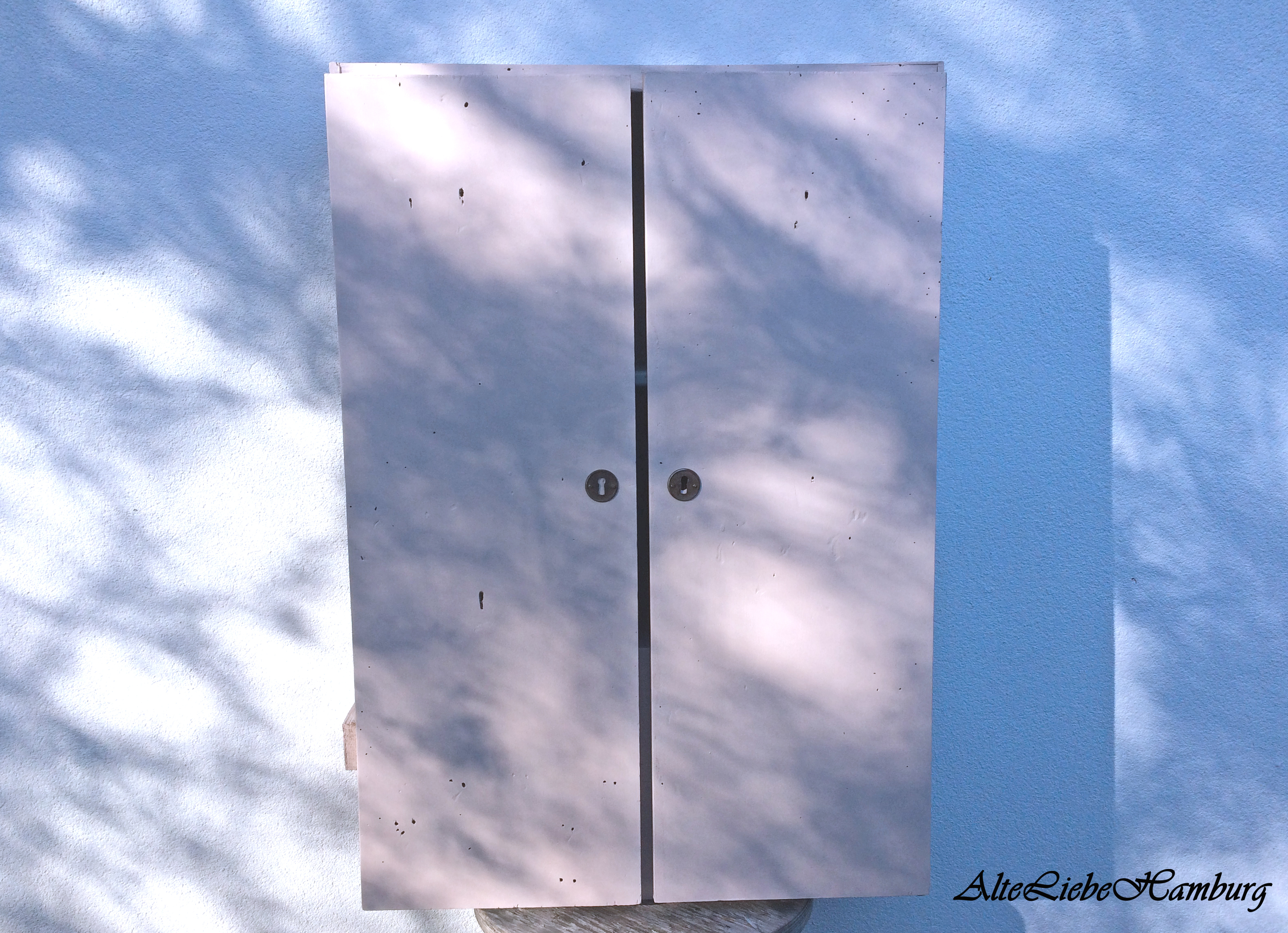 Vorher - Nachher - Alter Wandschrank